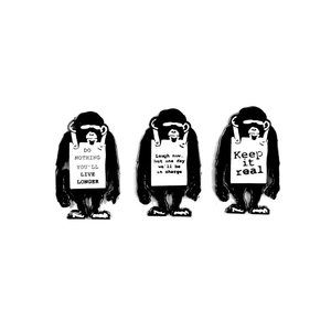 Banksy art Enamel Pin Custom Lapel The Three Wise Men Pin Set - Streetart Pin